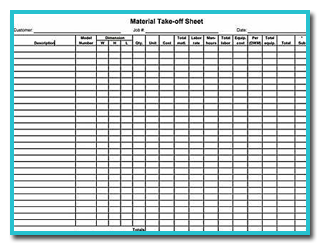 Structural steel details materials list